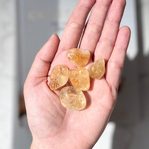 Citrine Tumble Stone (CI-TS01)