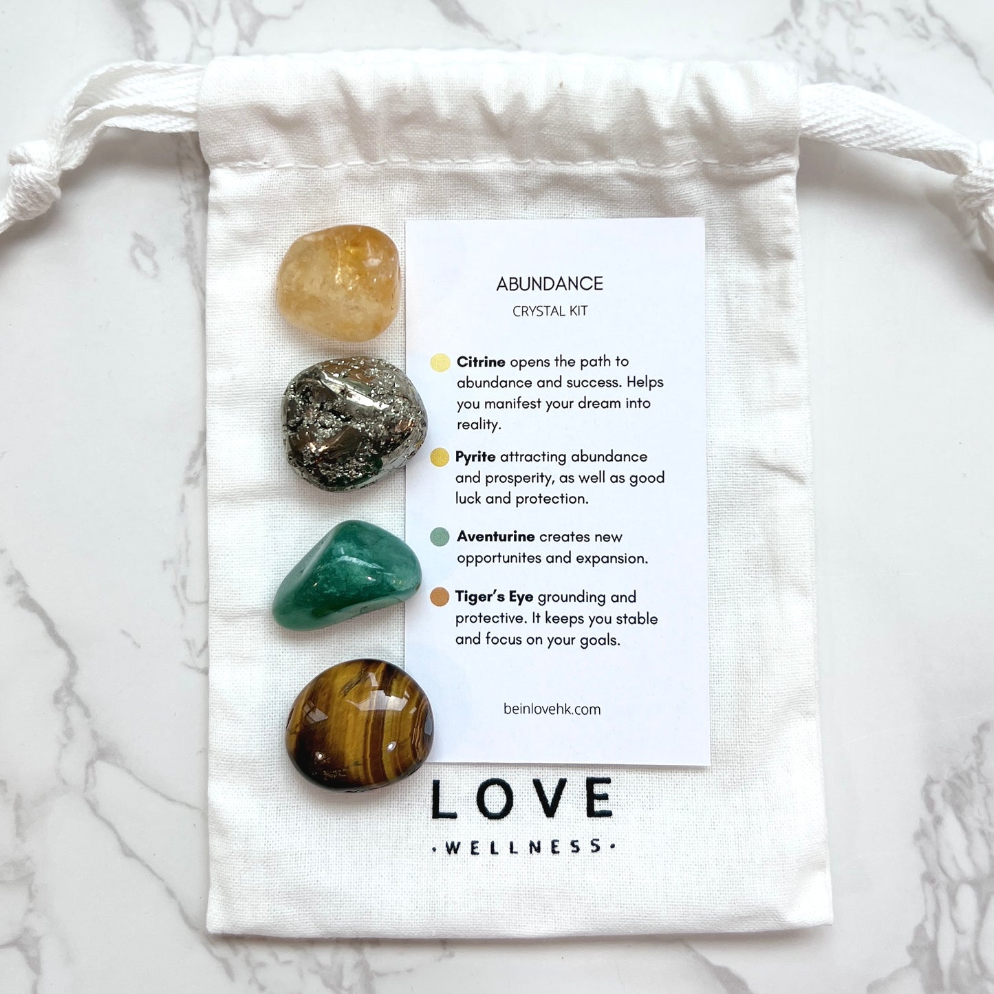 Abundance Crystal Set 水晶套裝 - 財富
