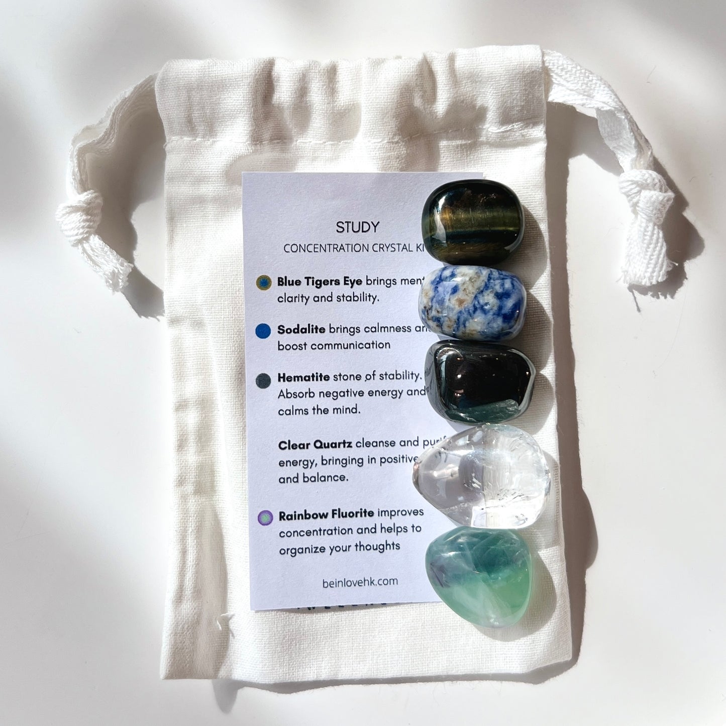Study Crystal Set 水晶套裝 - 學習專注