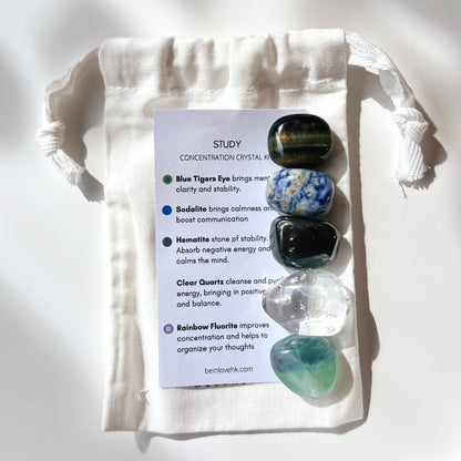 Study Crystal Set 水晶套裝 - 學習專注