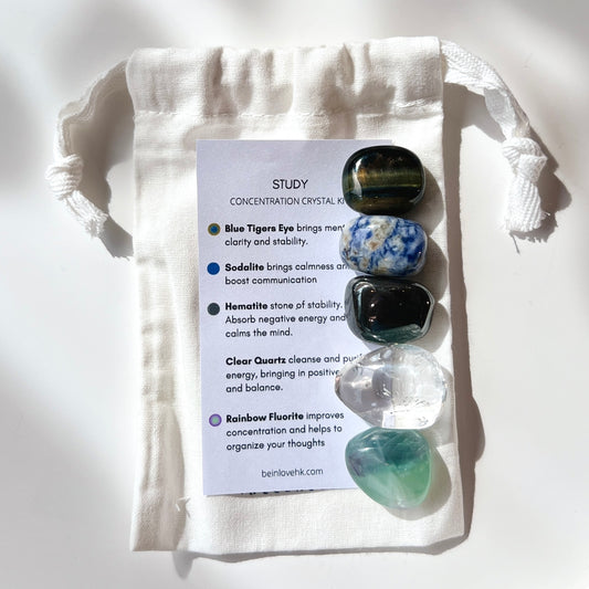 Study Crystal Set 水晶套裝 - 學習專注