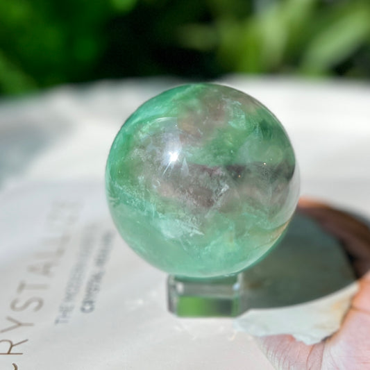 Fluorite Sphere 螢石 6.3cm