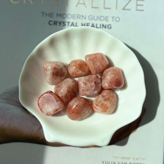 Sunstone Tumble Stone 1-2cm 太陽石