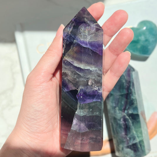 Fluorite Point 螢石