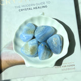 Blue Lace Agate tumble stone