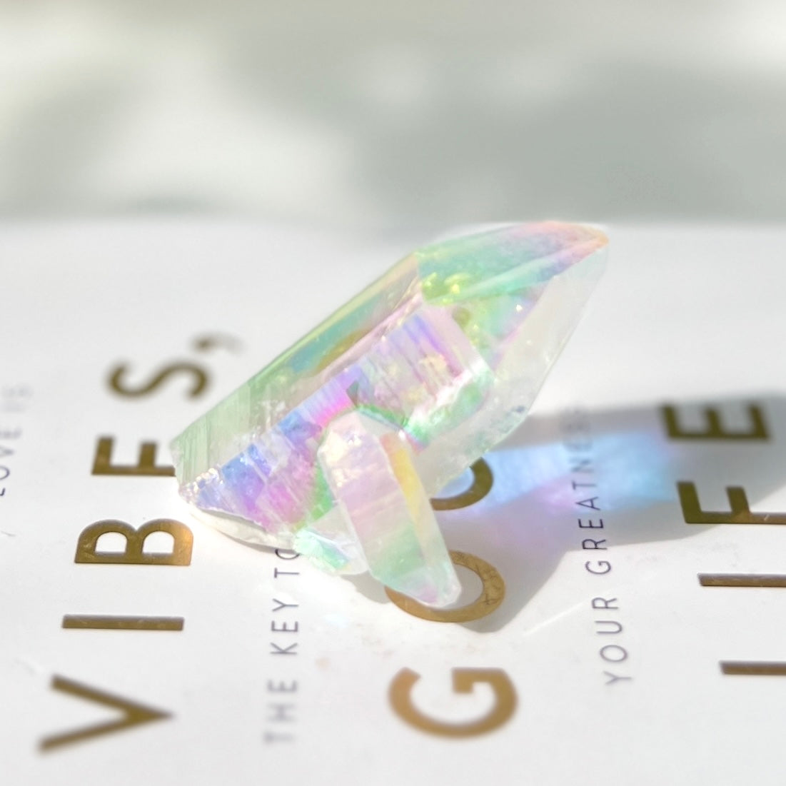 Angel Aura Quartz Cluster 天使光水晶