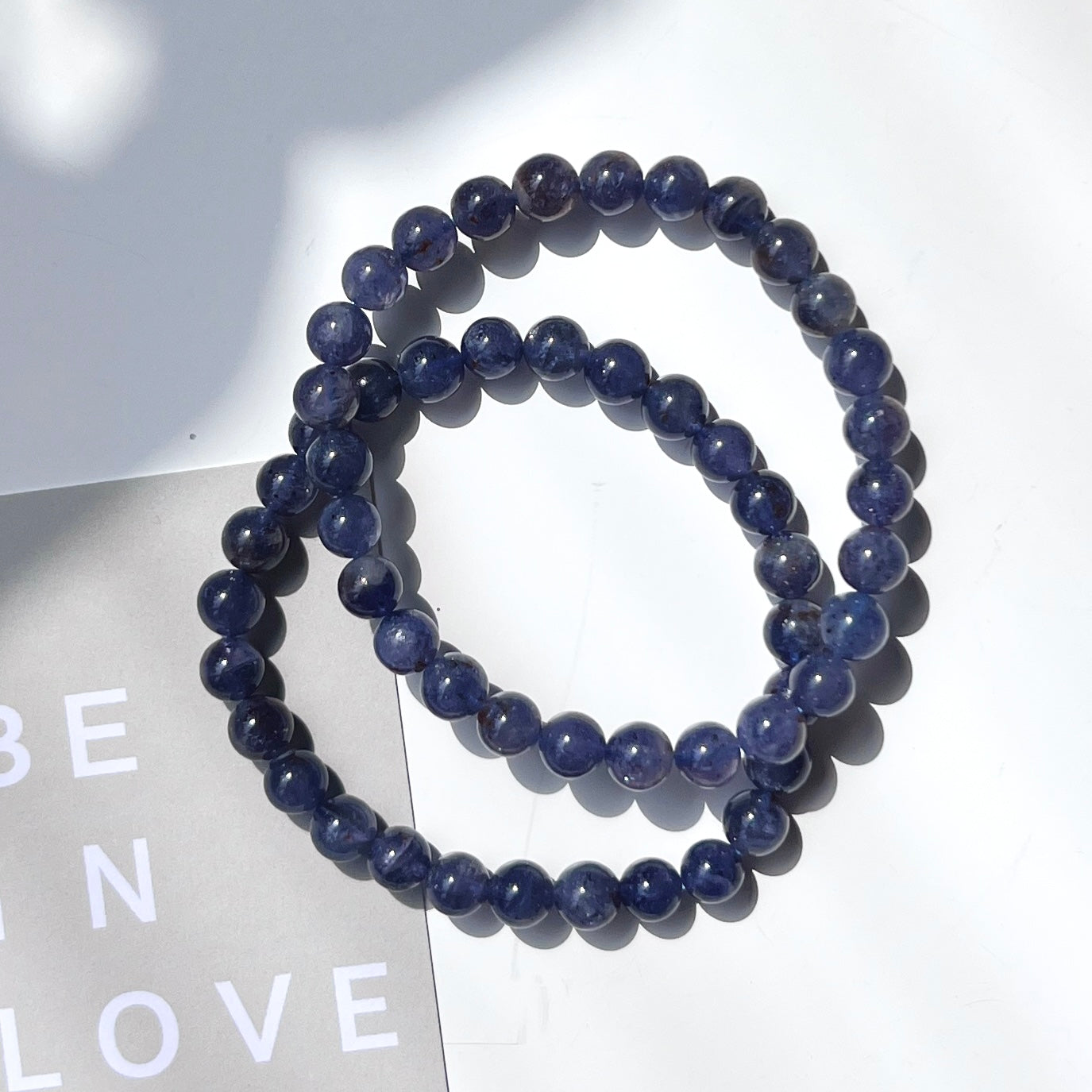Iolite bracelet 6mm 堇青石