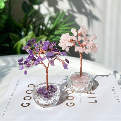 Rose Quartz Tree Mini 粉晶樹