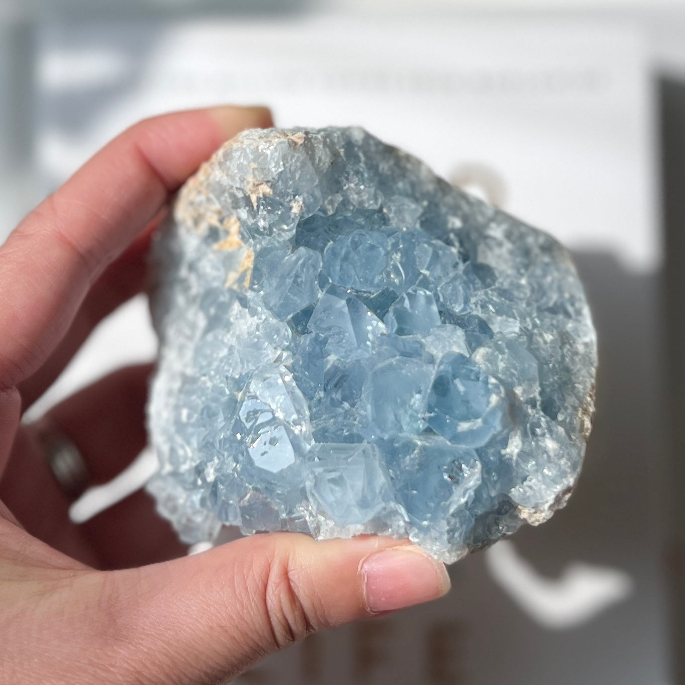 Celestite Cluster 天青石