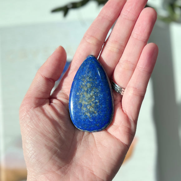 Lapis Lazuli Palm Stone (LL-011)