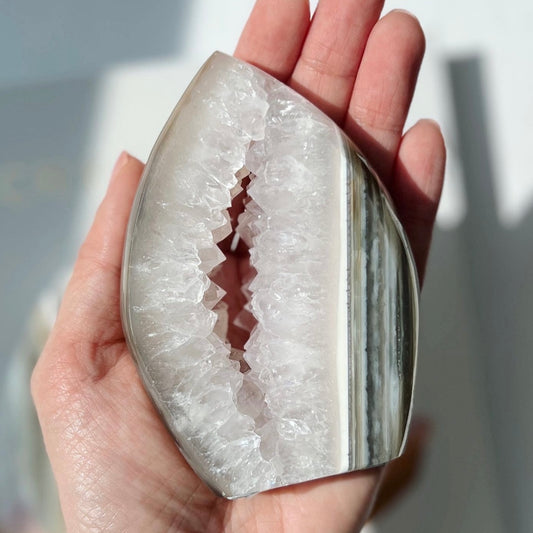 Druzy Agate Flame 瑪瑙