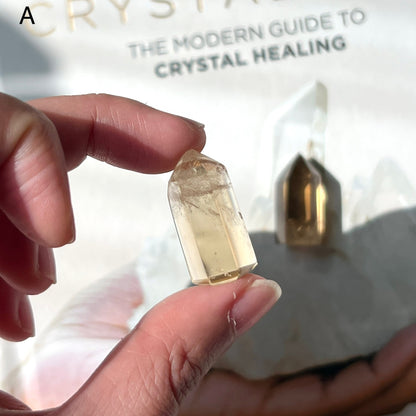Natural Citrine Point 天然黃水晶
