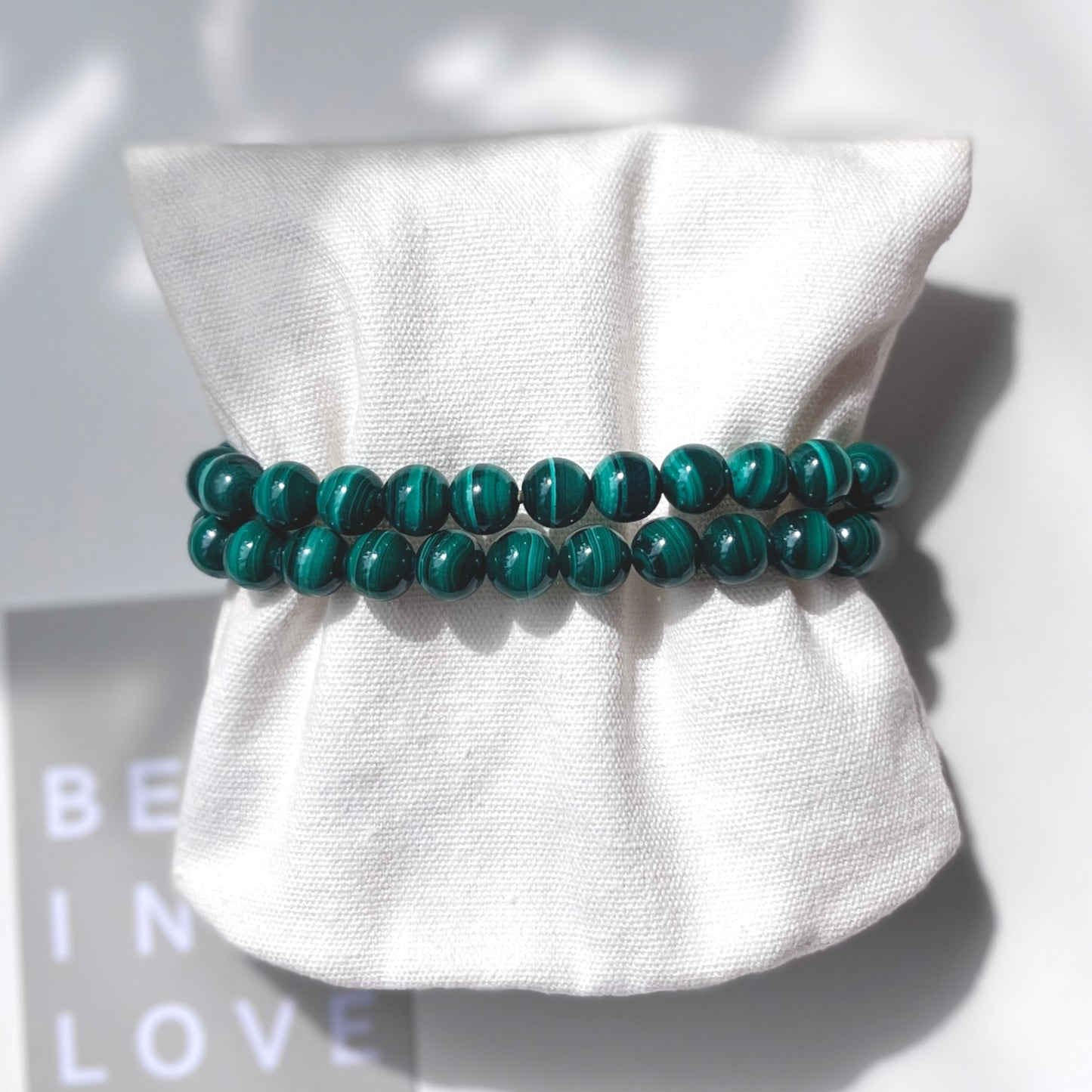 Malachite Bracelet 8mm 孔雀石