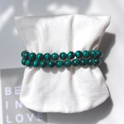 Malachite Bracelet 8mm 孔雀石