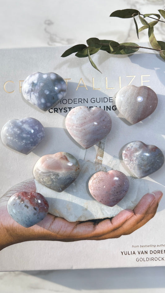 Ocean Jasper Heart (OJ-H02)