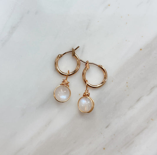 Moonstone Earrings
