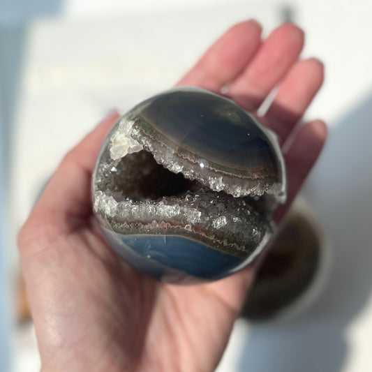 Agate sphere 6.5cm 瑪瑙球
