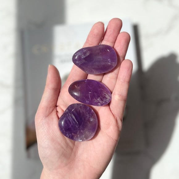 Amethyst Tumble Stone - Large (AM-TS02)