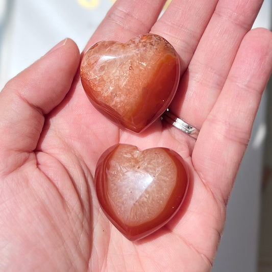 Carnelian Heart 紅玉髓