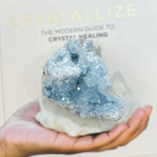 Celestite Cluster 天青石