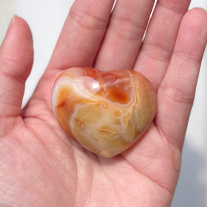 Carnelian Heart 紅玉髓