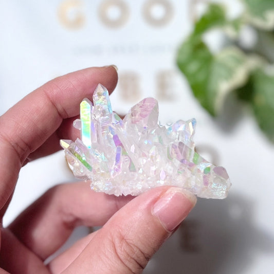 Angel Aura Quartz Cluster 天使光水晶