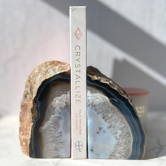 Agate Bookend 瑪瑙