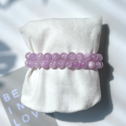 Kunzite Bracelet 8mm 紫鋰輝 (High Quality)