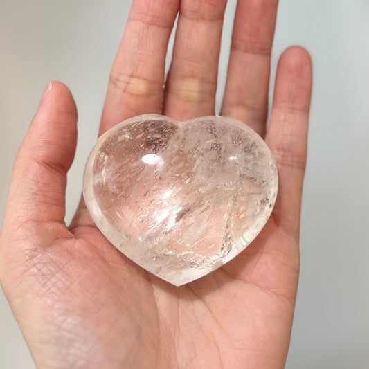 Clear Quartz Heart (CQ-070)