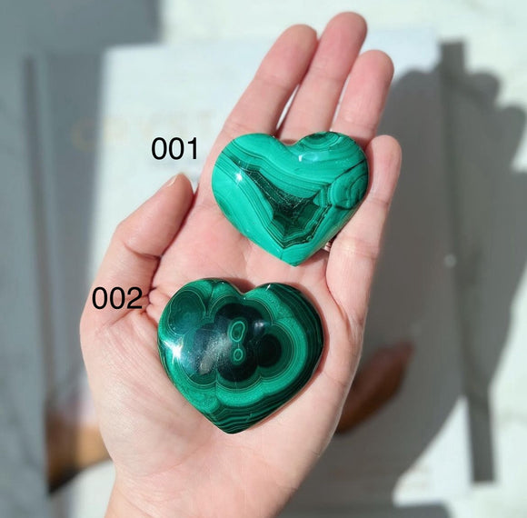Malachite Heart (MAL-001)