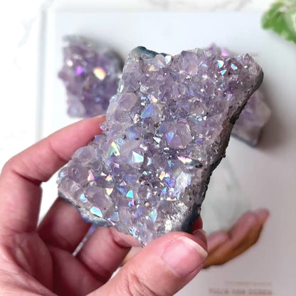 Amethyst Aura Cluster 紫晶天使光晶簇