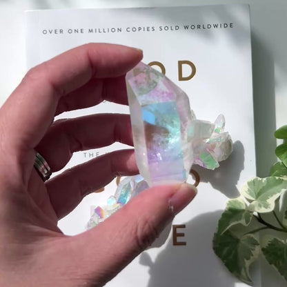 Angel Aura Quartz Cluster 天使光水晶