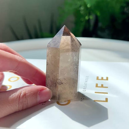 Smoky Quartz Point 茶晶