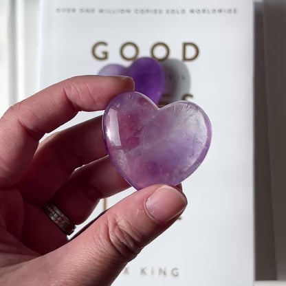 Amethyst Heart 紫水晶
