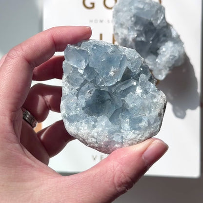 Celestite Cluster 天青石