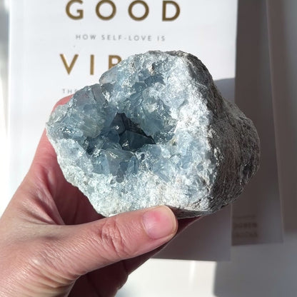 Celestite Cluster 天青石