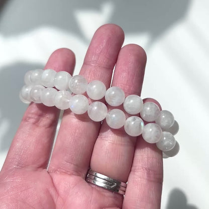 Moonstone Bracelet 8mm 月亮石 (High Quality)