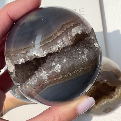 Agate sphere 6.5cm 瑪瑙球
