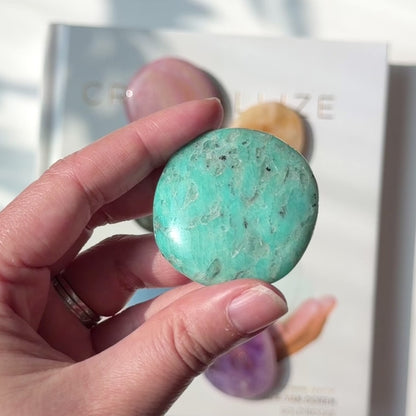 Amazonite Palm Stone 天河石