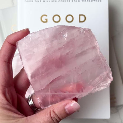 Rose Quartz Coaster 粉晶