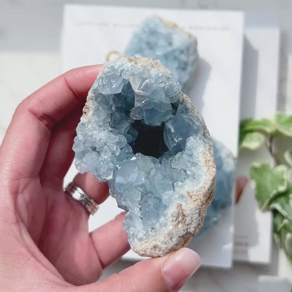 Celestite Cluster 天青石