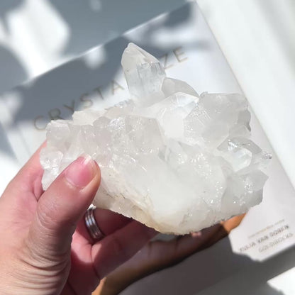 Clear Quartz Cluster 白水晶