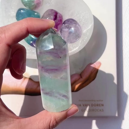 Fluorite Point 螢石