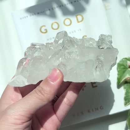 Clear Quartz Cluster 白水晶