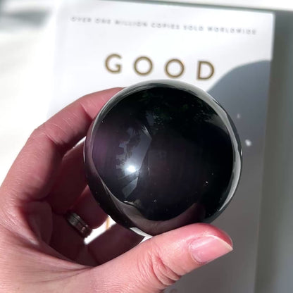 Rainbow Obsidian Sphere 彩虹黑曜石