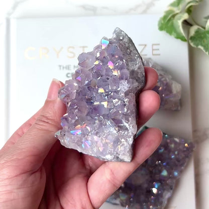 Amethyst Aura Cluster 紫晶天使光晶簇
