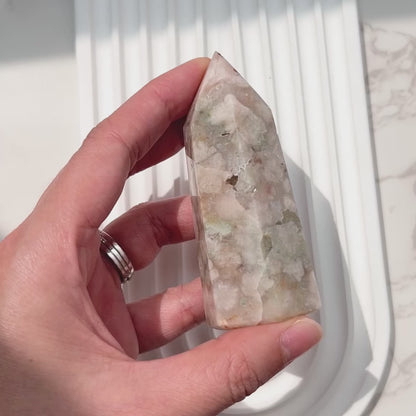 Flower Agate Point 櫻花瑪瑙