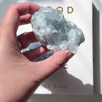 Celestite Cluster 天青石