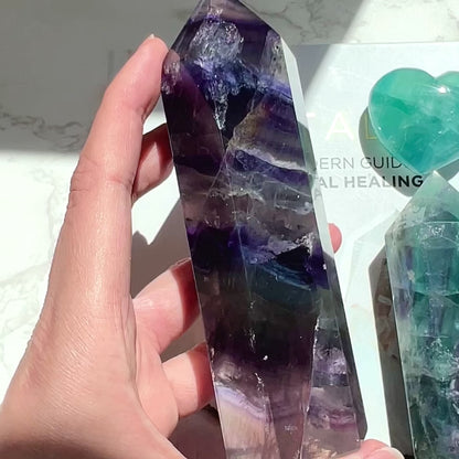 Fluorite Point 螢石