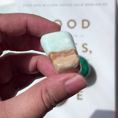 Caribbean Calcite Tumble 加勒比海方解石